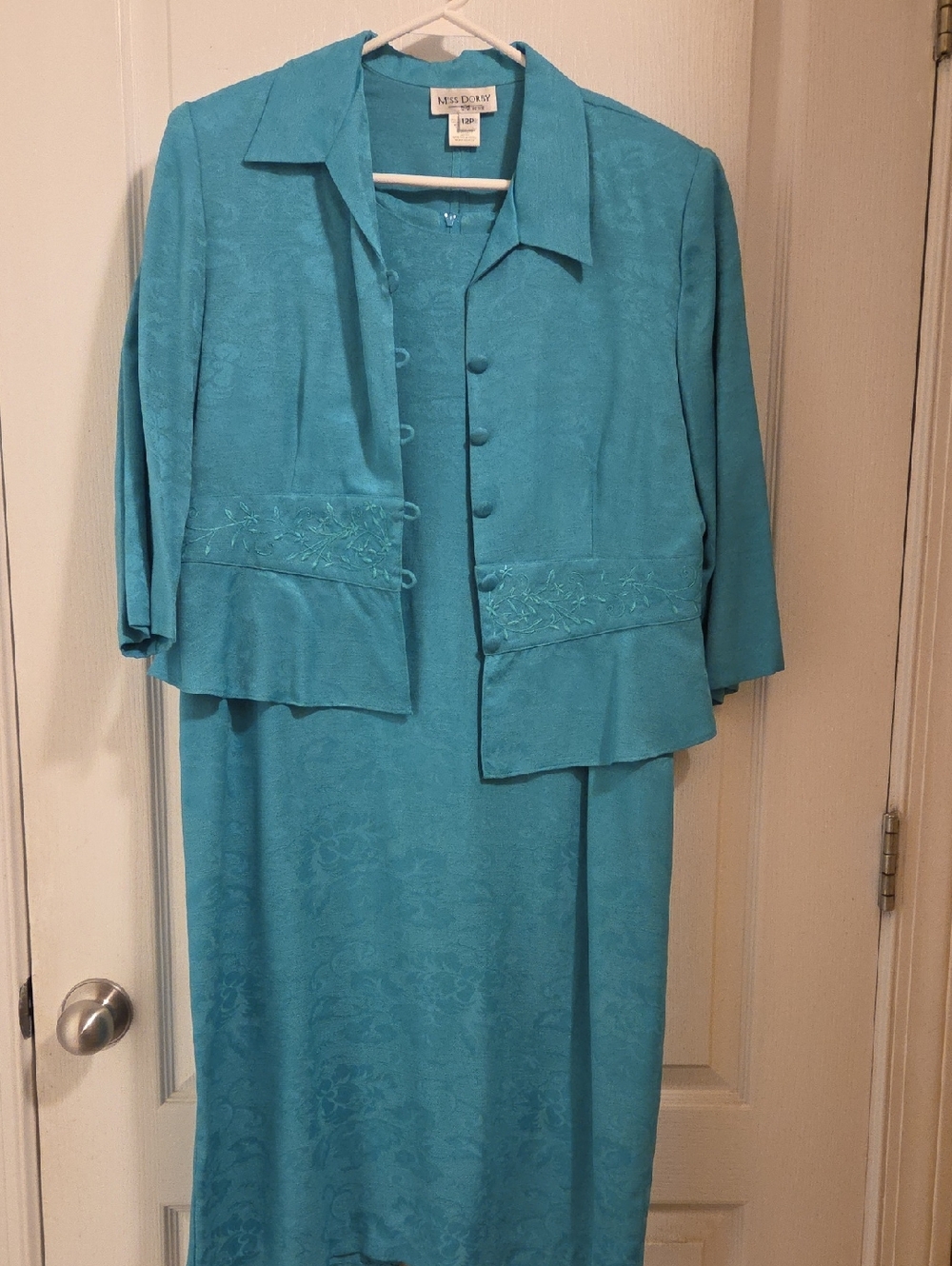 Miss Dorby Teal Midi Skirt - Classic Two-Piece Set